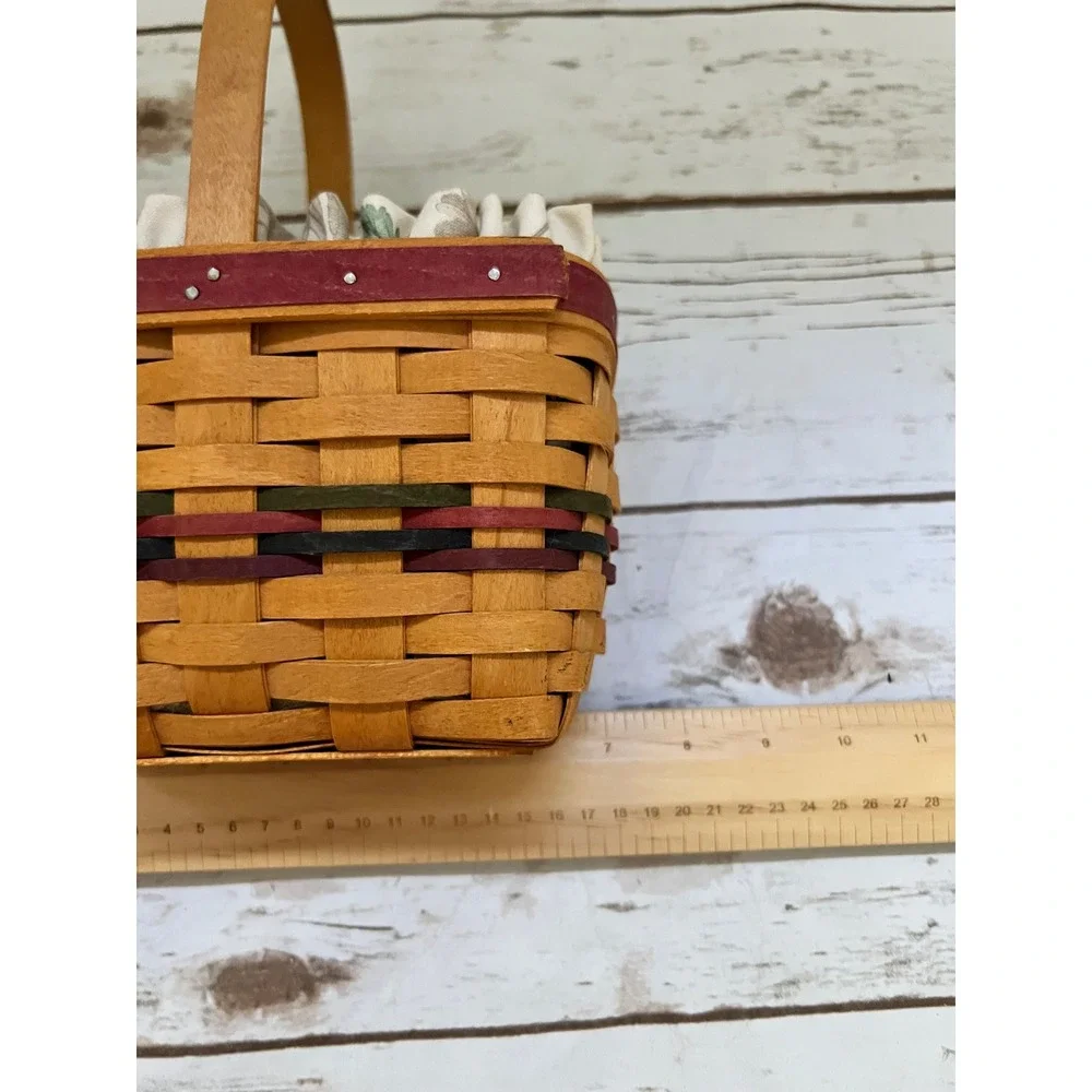 Longaberger Bee Basket Brown 1999 Building Tomorrow Together Small 7.5in